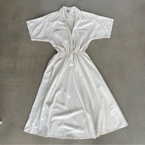MUST SELL TODAY!!!! Vintage Naturelle Ivory Silk Dress
